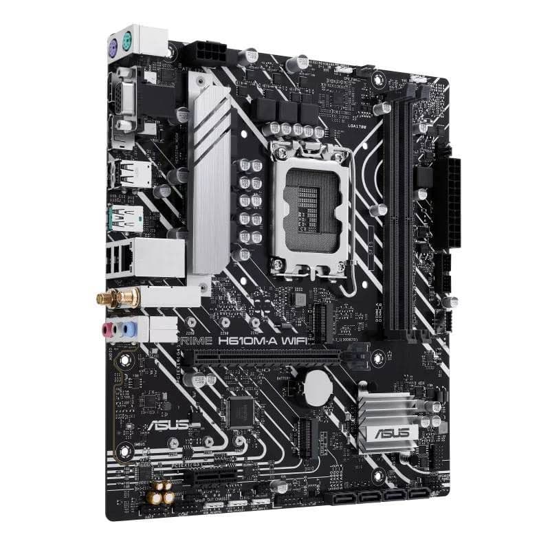 ASUS MB Sc LGA1700 PRIME H610-A WiFi, Intel H610, 2xDDR5, 1xDP, 1xHDMI, 1xVGA, mATX 3