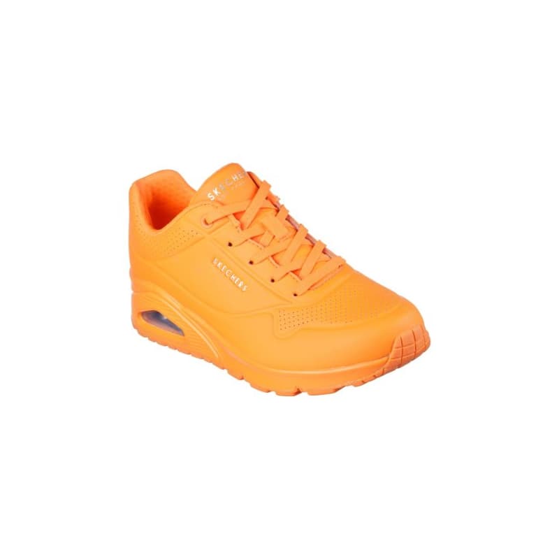 Dámska rekreačná obuv SKECHERS Uno Night Shades neon orange