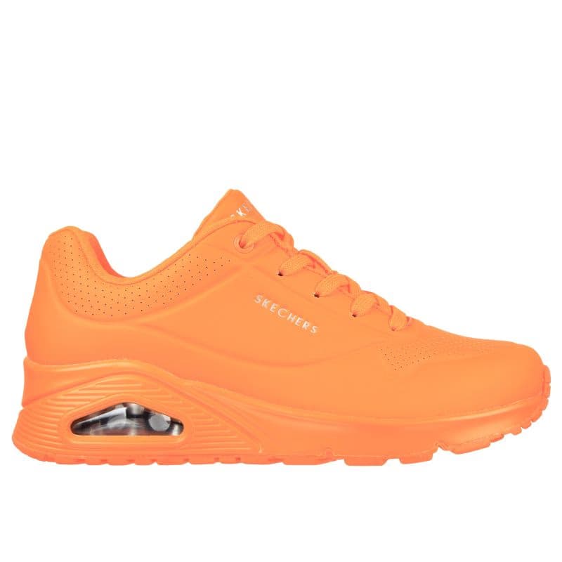 Dámska rekreačná obuv SKECHERS Uno Night Shades neon orange 2