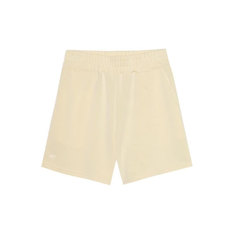 Dámske teplákové kraťasy 4F SHORTS CAS-WSS24TSHOF324-73S-LIGHT LEMON 6