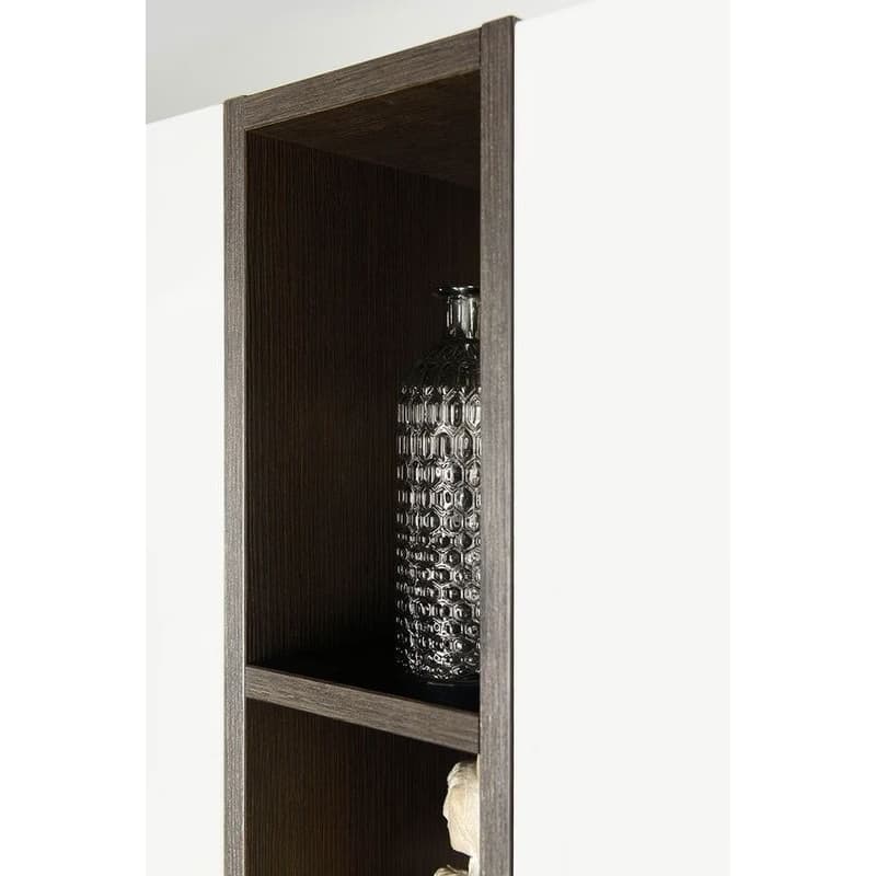 SAPHO - ESPACE otvorená policová skrinka 20x172x32cm,biela ESC100-3030 3