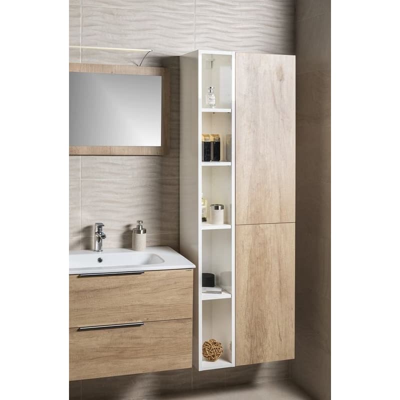SAPHO - ESPACE otvorená policová skrinka 20x172x32cm,biela ESC100-3030 6