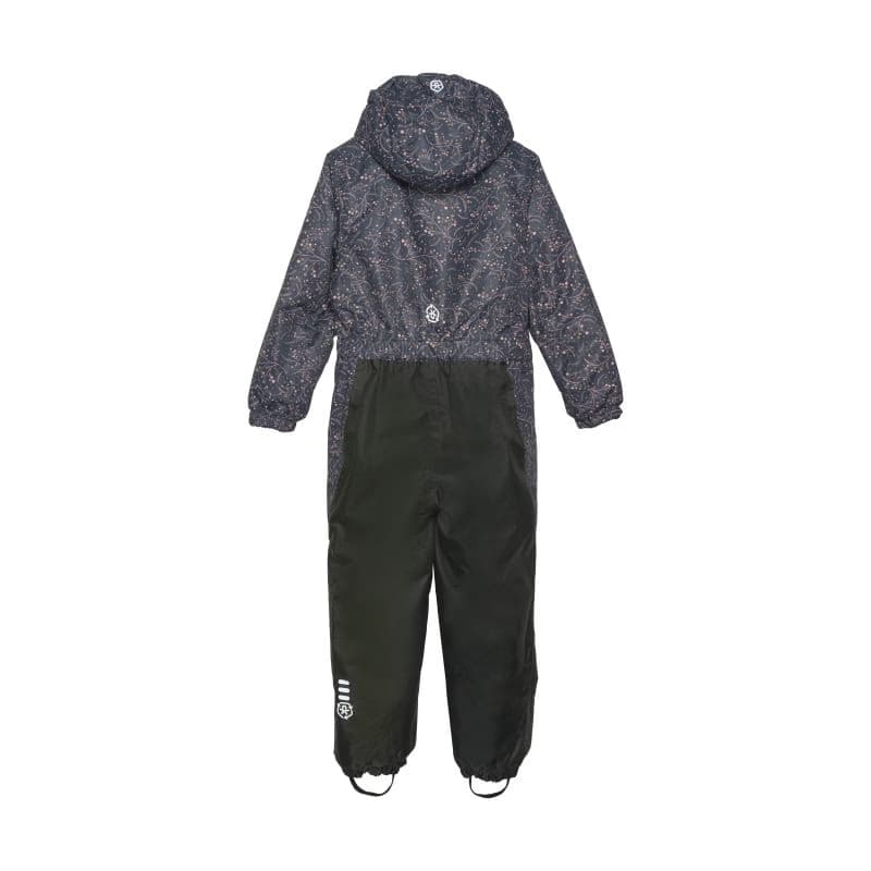 Detský zimný overal COLOR KIDS Coverall - AOP, phantom 741089.1919 3