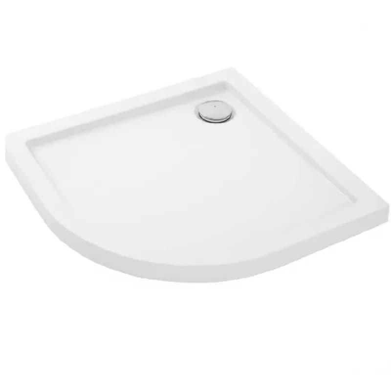 Vanička polokrúhla Look Rea K7909 white 80x100 ľavý 1