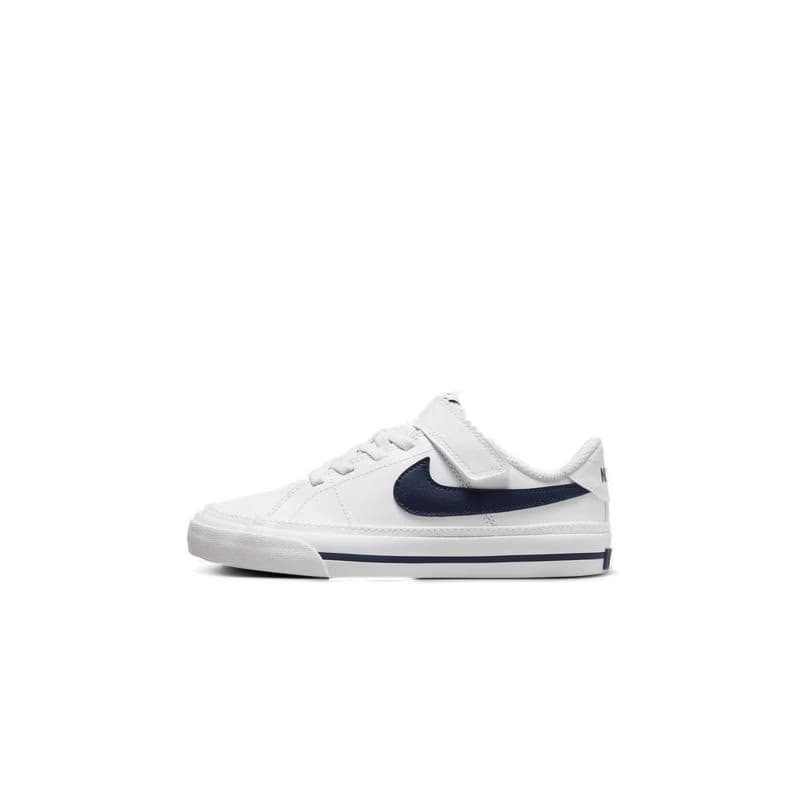 Chlapčenská rekreačná obuv NIKE Court Legacy K white midnight navy white 2