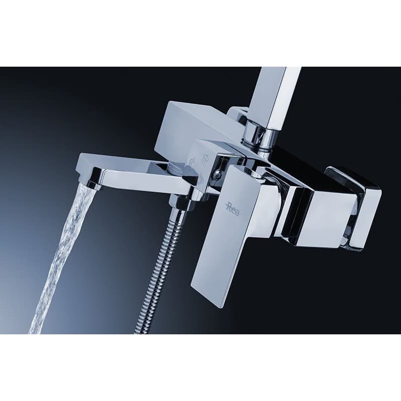 REA REA - Sprchový set s batériou 150mm s otočným výtokom Navaro REA-P0802 6