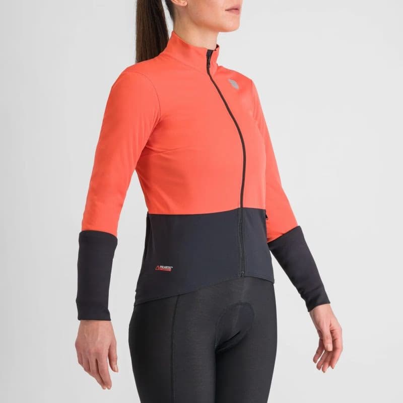 Dámska cyklistická bunda SPORTFUL Total comfort w jacket, pompelmo 5