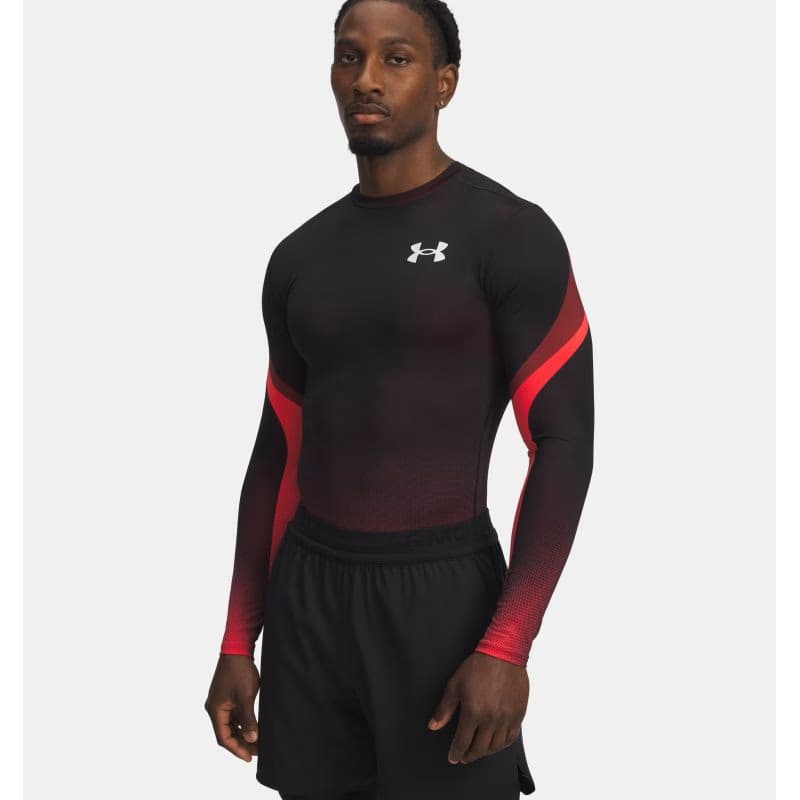 Pánske kompresné tričko s dlhým rukávom UNDER ARMOUR UA Heatgear Sub Crew LS 2