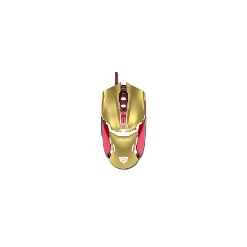 E-blue IRON MAN ARMOR EMS610 Myš káblová, zlatá, 4000DPI 2