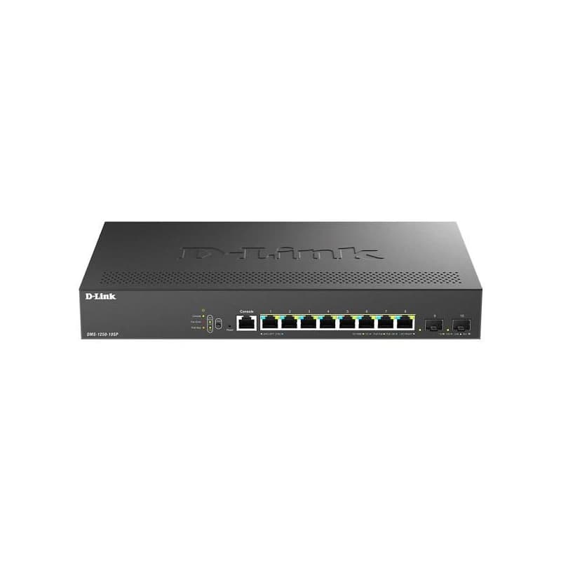 D-Link DMS-1250-10SP - 8-Port Multi-Gigabit Smart Managed Switch 1