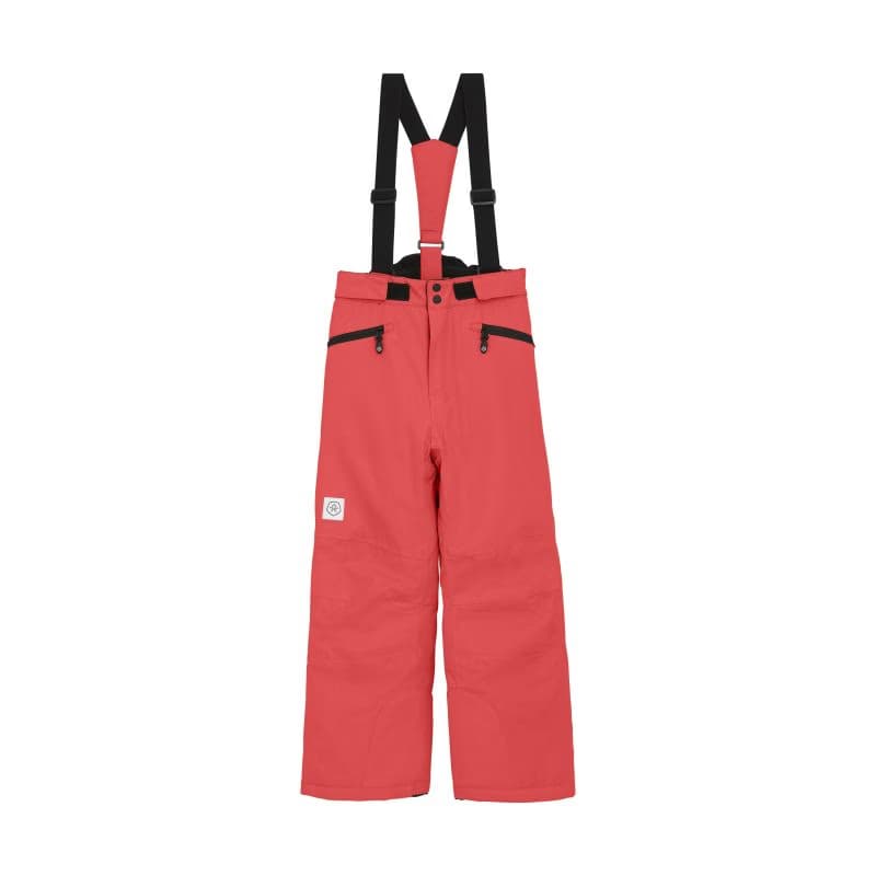 Dievčenské lyžiarske nohavice COLOR KIDS Ski Pants W. Pockets-5380-Diva Pink 3