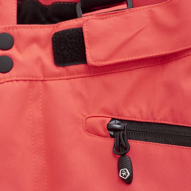 Dievčenské lyžiarske nohavice COLOR KIDS Ski Pants W. Pockets-5380-Diva Pink 5