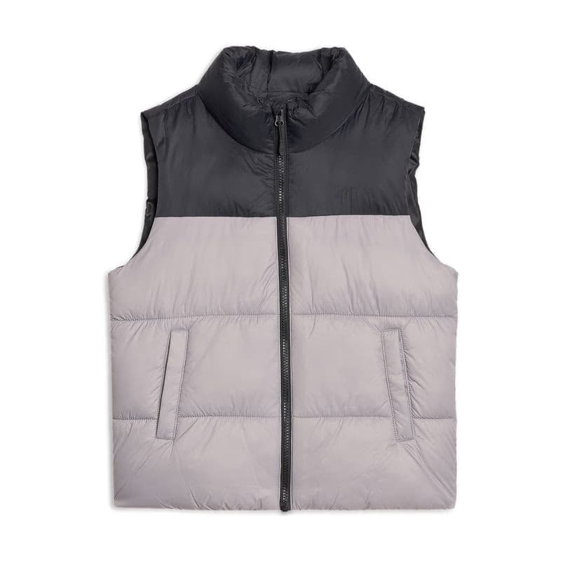 Chlapčenská vesta 4F JUNIOR VEST JACKET-JWSS25TVJAM208-25S-GREY 5