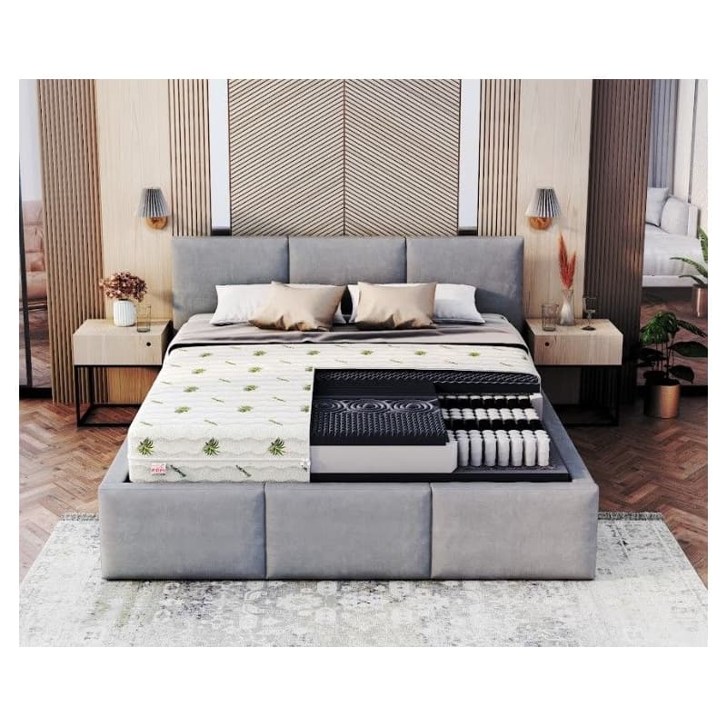 FDM Taštičkový matrac NOIR Aloevera 1+1 | 80 x 200 cm 5