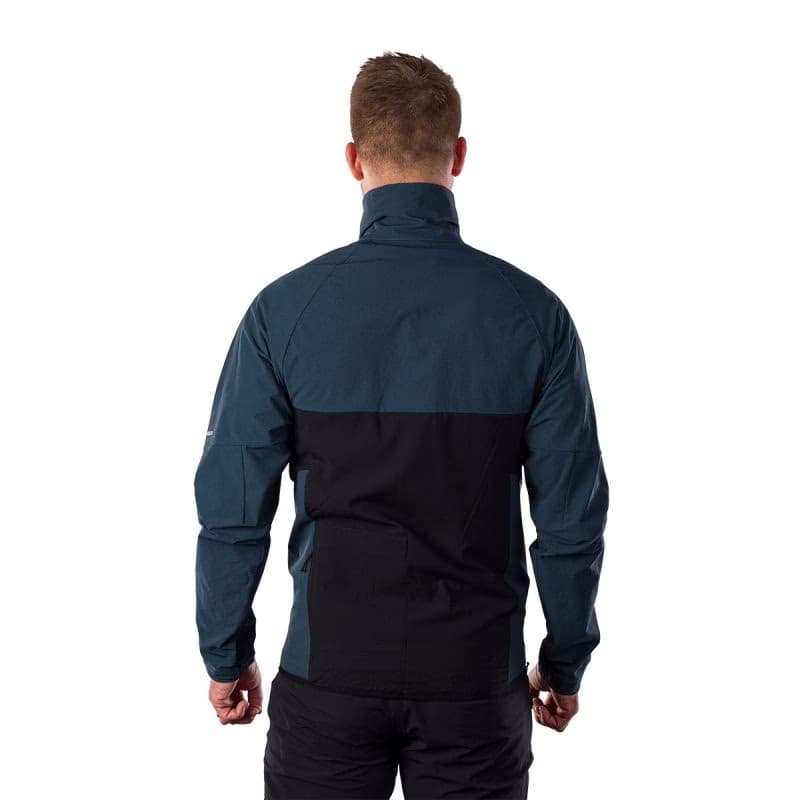 Pánska turistická bunda NORTHFINDER ARSENIO-630inkblueblack 4