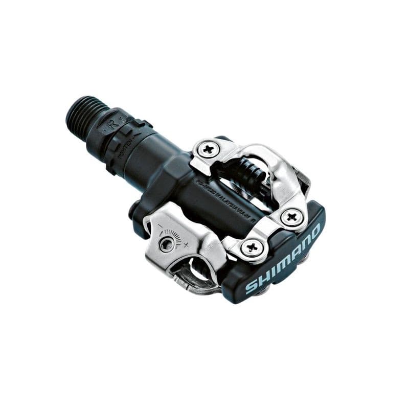 Pedále na bicykel SHIMANO Pedále MTB M520 SPD čierne+zar. SM-SH51 2