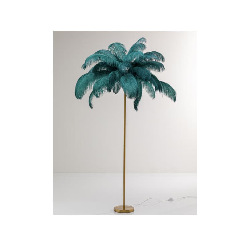 Feather Palm stojaca lampa zelená 165 cm 1