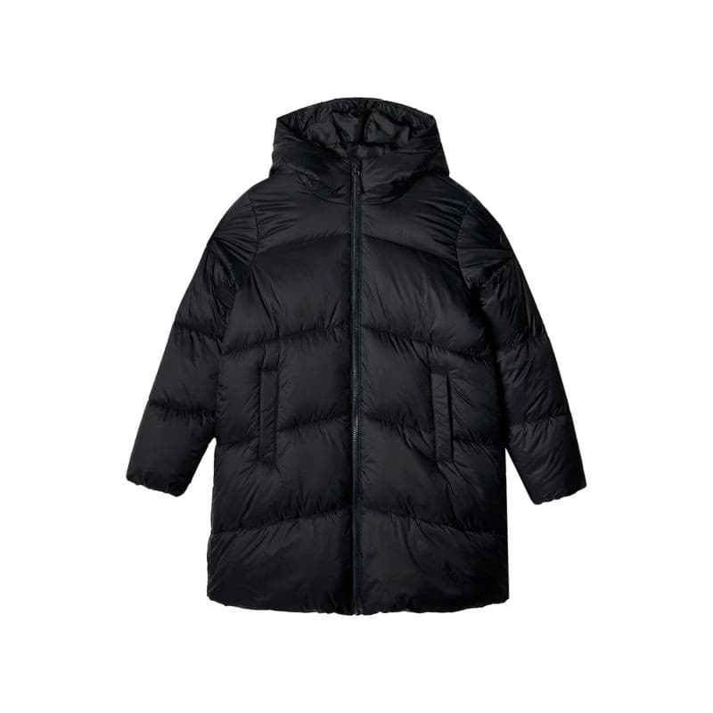 Dievčenská bunda 4F JUNIOR DOWN JACKET-JWAW24TDJAF455-20S-DEEP BLACK 6
