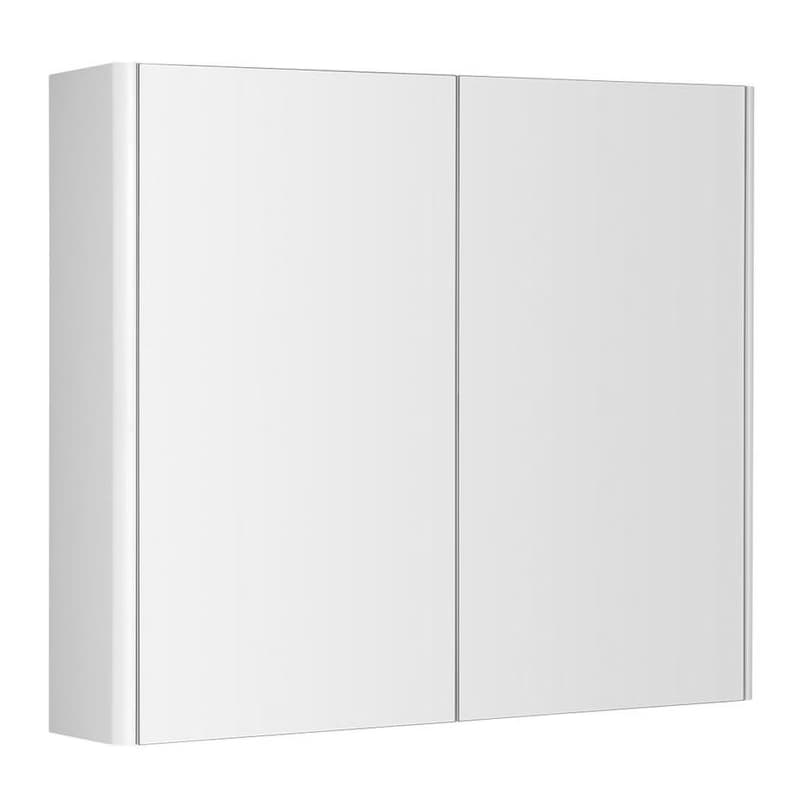 AQUALINE - DENEB galérka 80x70x18cm, biela mat DN080