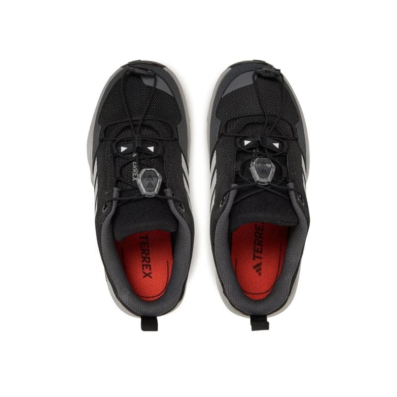 Juniorská nízka turistická obuv ADIDAS Terrex AX4S SL Jr core black grey two grey six 2