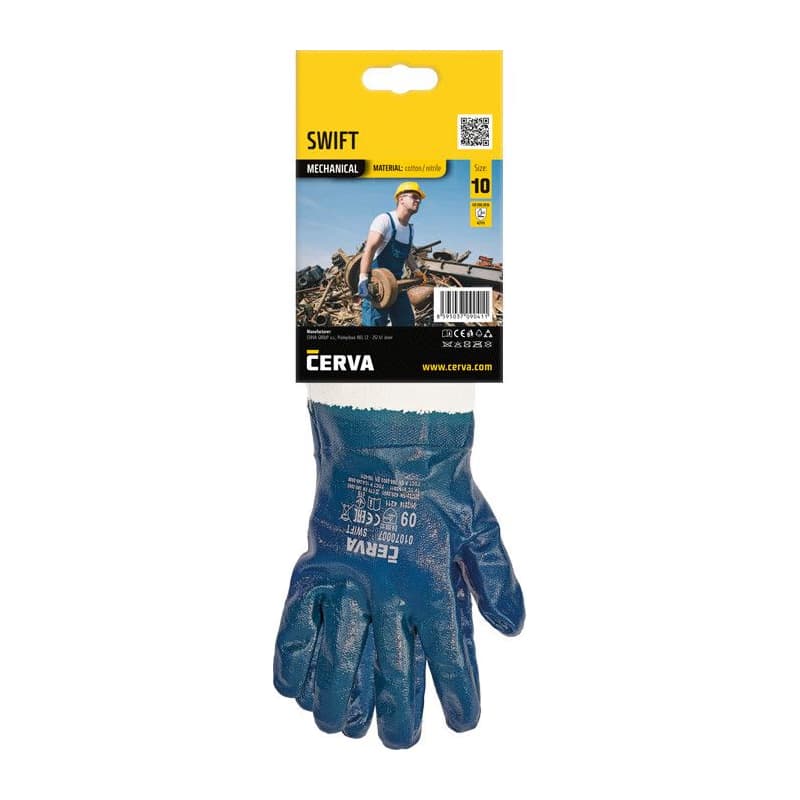 SWIFT rukavice celomáčané v nitrile - 9 2
