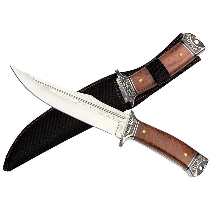 BSH Zdobený turistický nôž, 31 cm 1