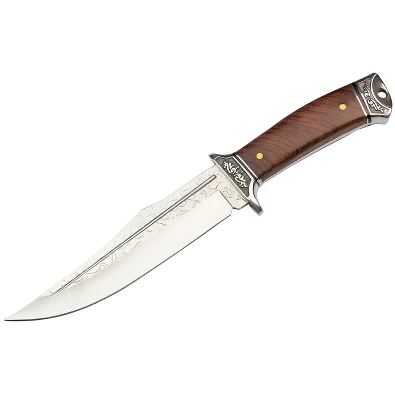 BSH Zdobený turistický nôž, 31 cm 2