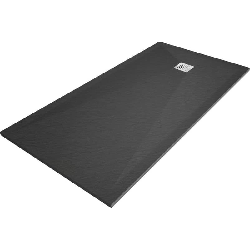 MEXEN - Stone+ sprchová vanička obdĺžniková 180x80, antracit 44718018 1