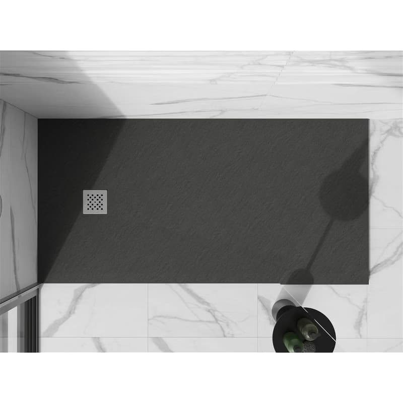 MEXEN - Stone+ sprchová vanička obdĺžniková 180x80, antracit 44718018 6