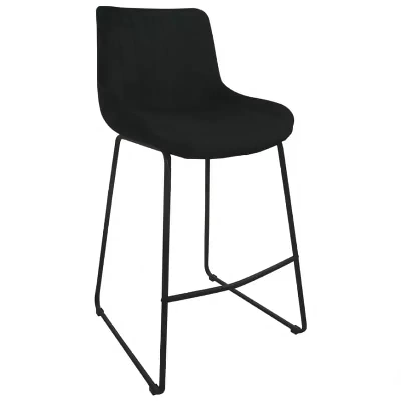 Barová stolička 2-184a Black Velvet