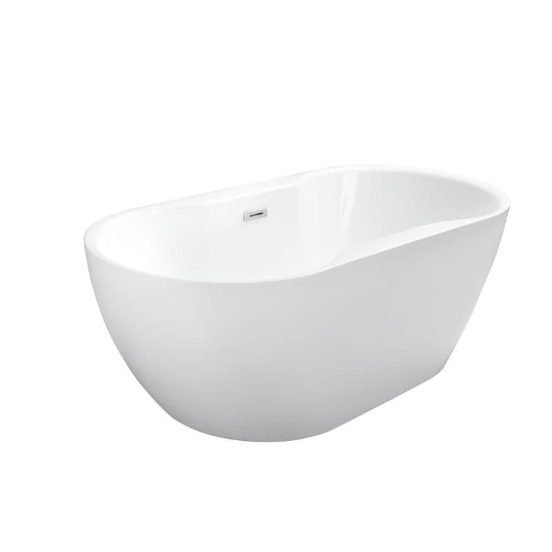 BESCO - Voľne stojaca vaňa NAVIA - Farba - Biela, Rozmer vane - 160 × 80 cm VANNAVIA160 6