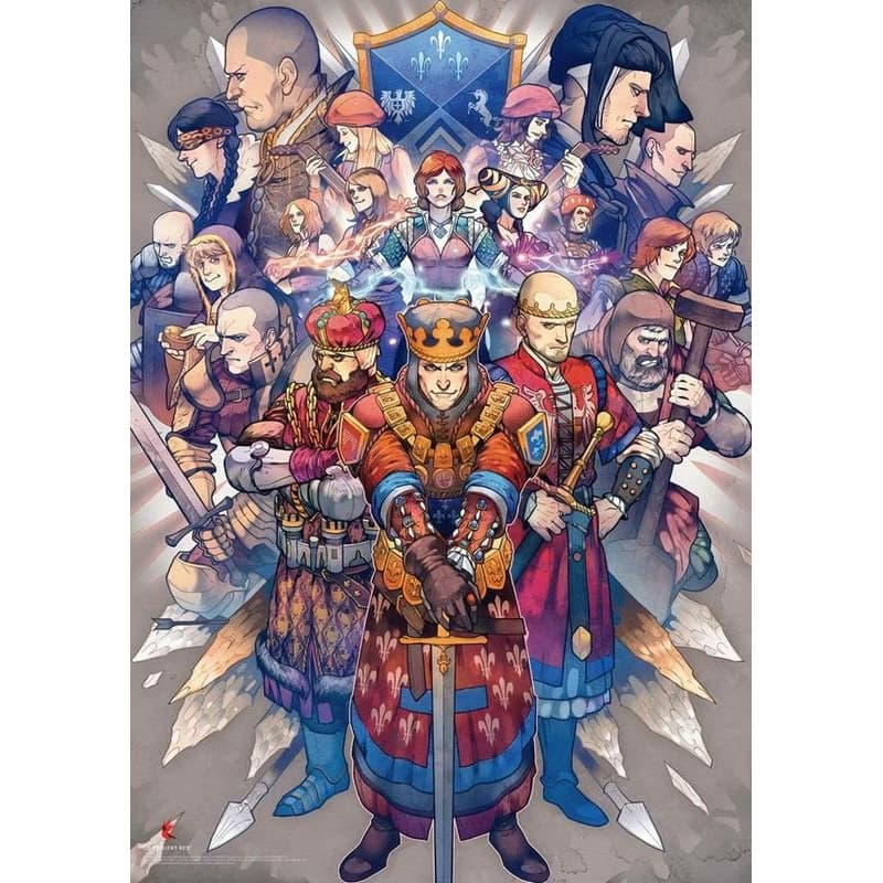 GLO GAMING PUZZLE: THE WITCHER NORTHERN REALMS 2