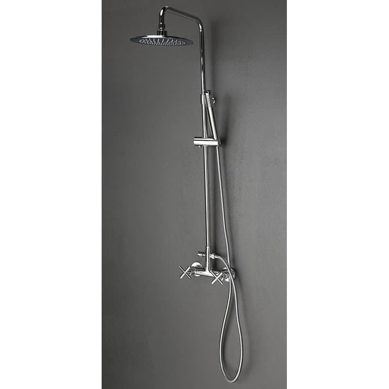 SAPHO - AIRTECH-AXIA sprchový stĺp k napojeniu na batériu, chróm 990E 2