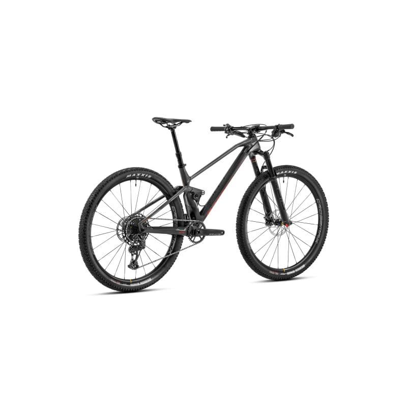 Horský bicykel MONDRAKER F-Podium Carbon DC, nimbus grey carbon flame red 3