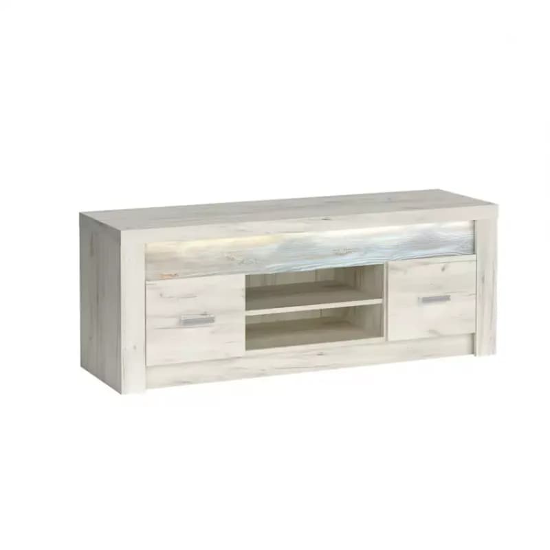 TV stolík Indianapolis I9 kraft biela 1