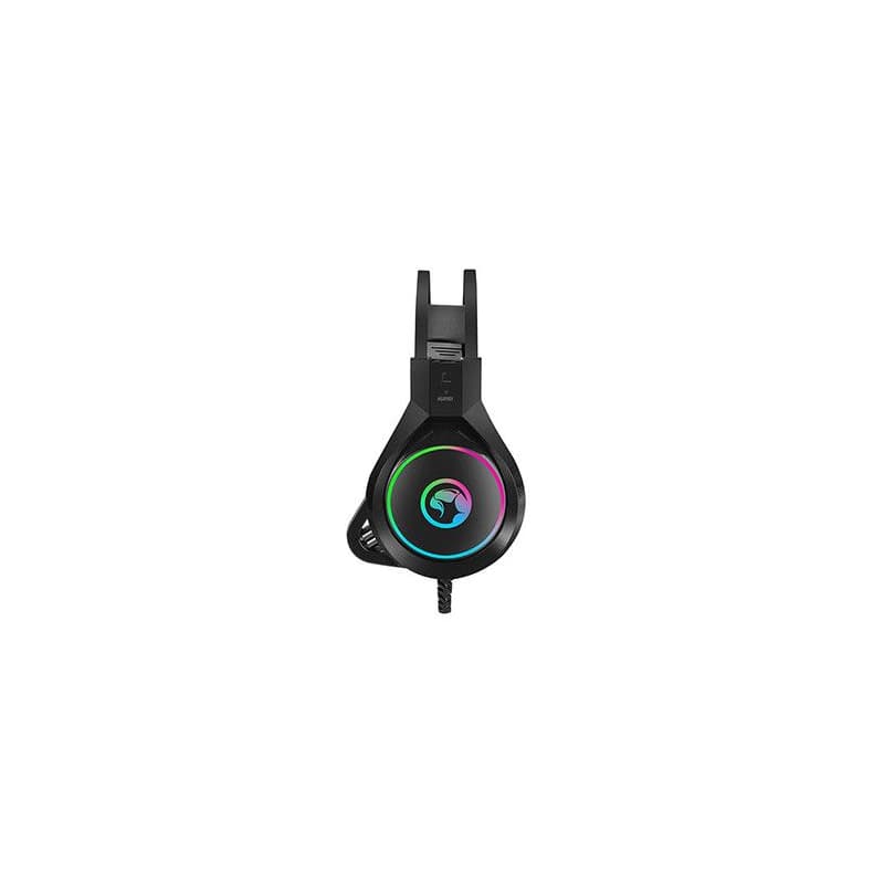 Marvo HG8901 sluchátka s mikrofónom, káblové, čierna, USB