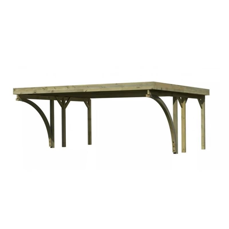 Drevený prístrešok / carport CLASSIC 1C Lanitplast 4