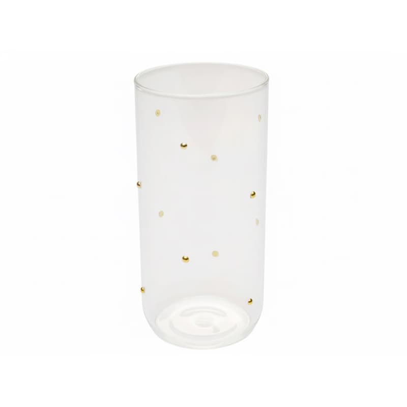 Glam Dots Gold pohár 14 cm 1