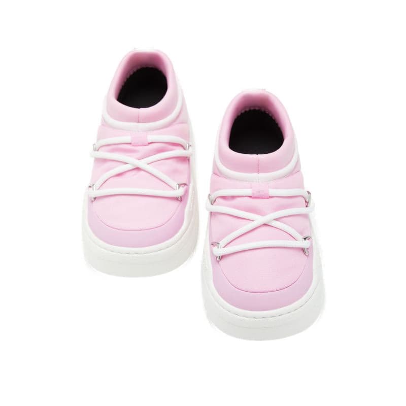Juniorské nízke zimné topánky MOON BOOT MB JR PARK ICON JR-J001 PINK 2