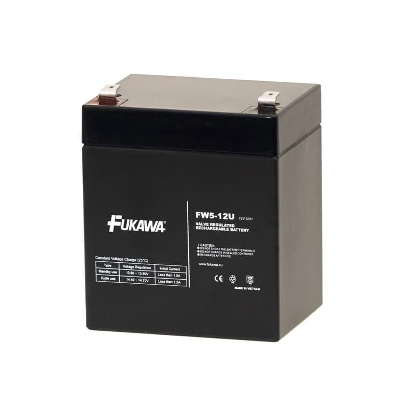 Akumulátor FUKAWA FW 5-12U (12V 5Ah) 1