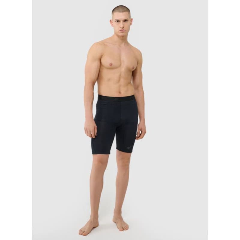 Pánske cyklistické nohavice 4F SHORT TIGHTS FNK-WSS25TFSTM031-20S-DEEP BLACK 5