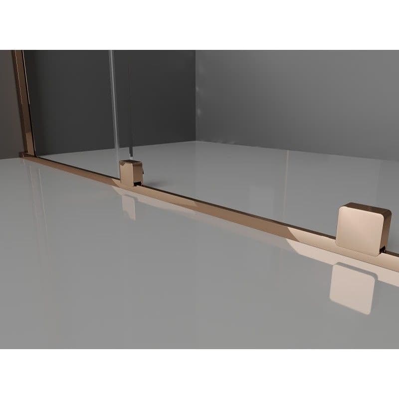 MEXEN/S - Velár sprchovací kút 150 x 70, transparent, ružové zlato 871-150-070-01-60 4