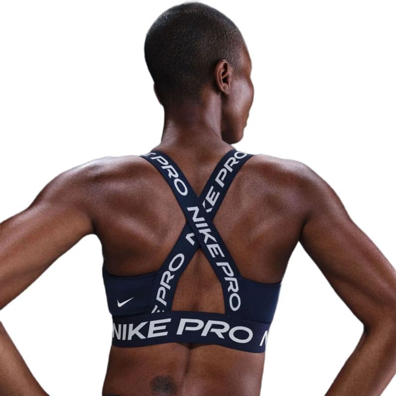 Dámska tréningová športová podprsenka NIKE PRO W NP BRA TT MIDNIGHT NAVY MIDNIGHTNAVY WHITE 2