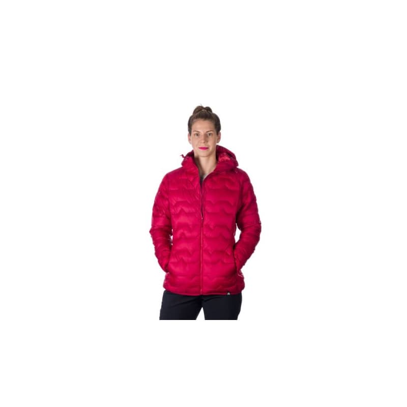 Dámska turistická bunda NORTHFINDER ELMA-510-cherry