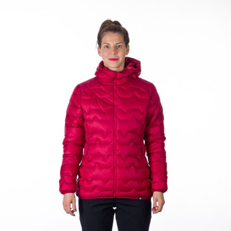 Dámska turistická bunda NORTHFINDER ELMA-510-cherry 3