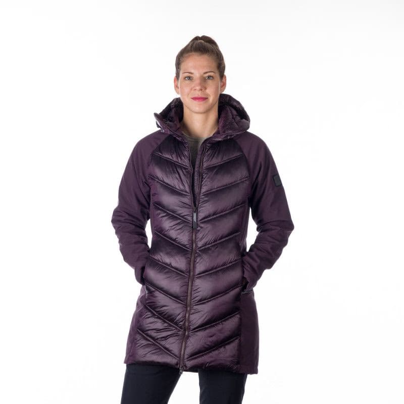 Dámska turistická softshellová bunda NORTHFINDER MARGIE-532-darkplum 3