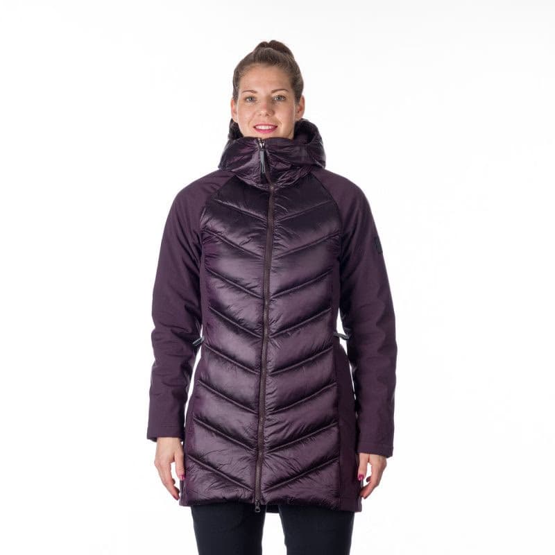 Dámska turistická softshellová bunda NORTHFINDER MARGIE-532-darkplum 4