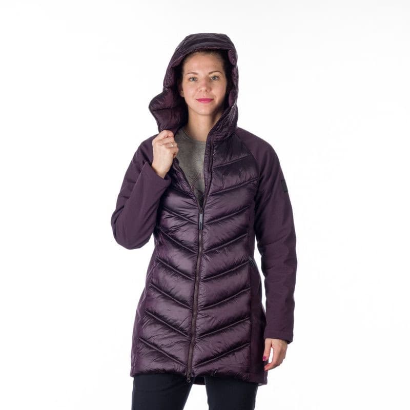 Dámska turistická softshellová bunda NORTHFINDER MARGIE-532-darkplum 5
