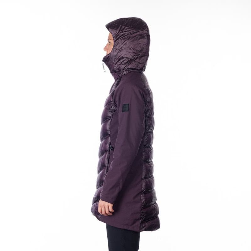 Dámska turistická softshellová bunda NORTHFINDER MARGIE-532-darkplum 6