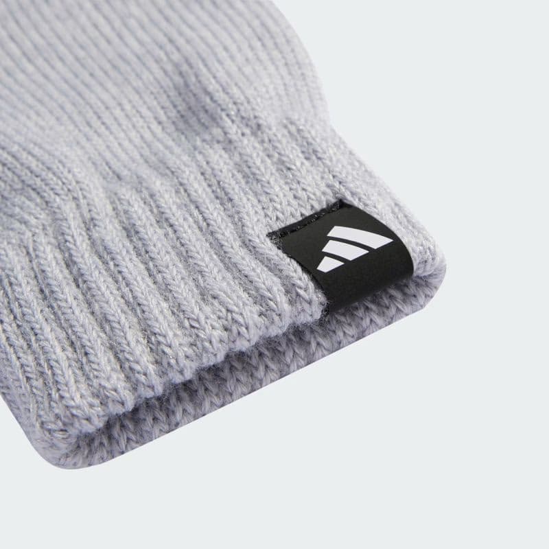 Dámska zimná čiapka ADIDAS Glove + Beanie 2 Pcs. Set light grey heather white 4